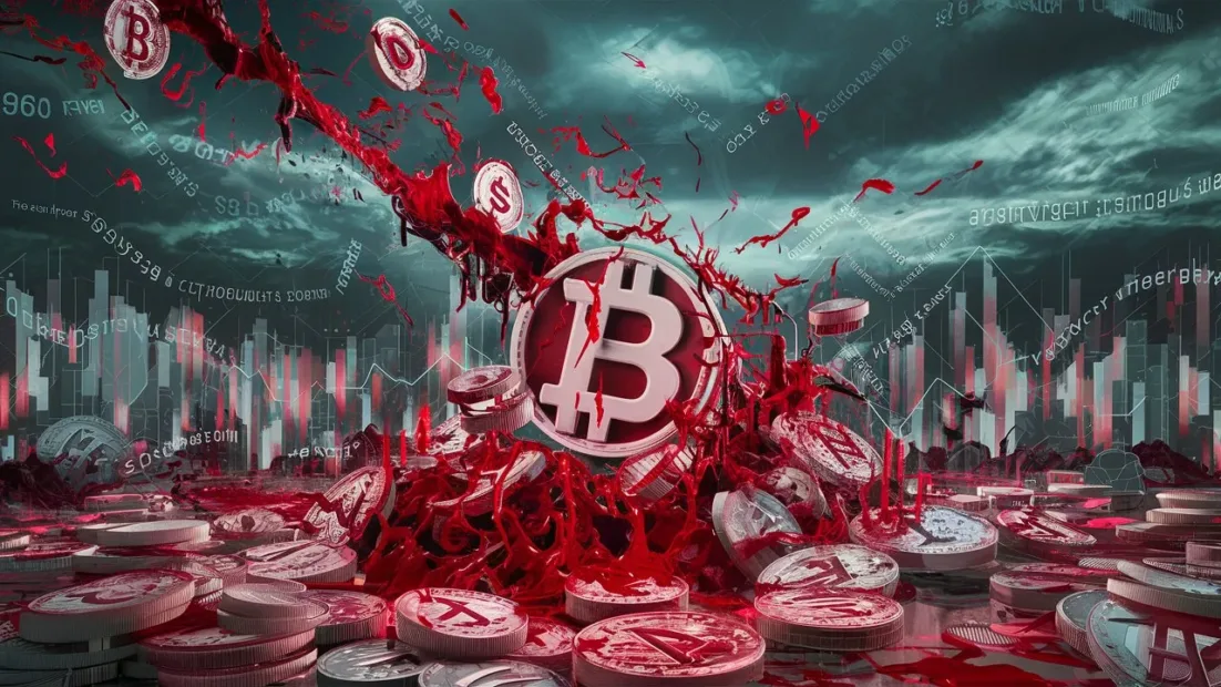 Crypto market bloodshed