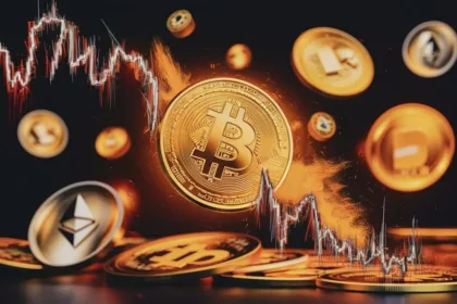 Bitcoin falls 8% dropping below 62000 dollar before rebounding